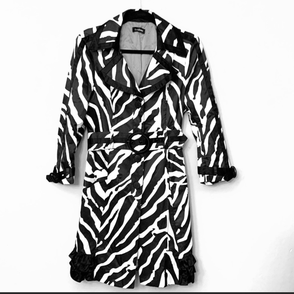 Bebe zebra coat - Size M